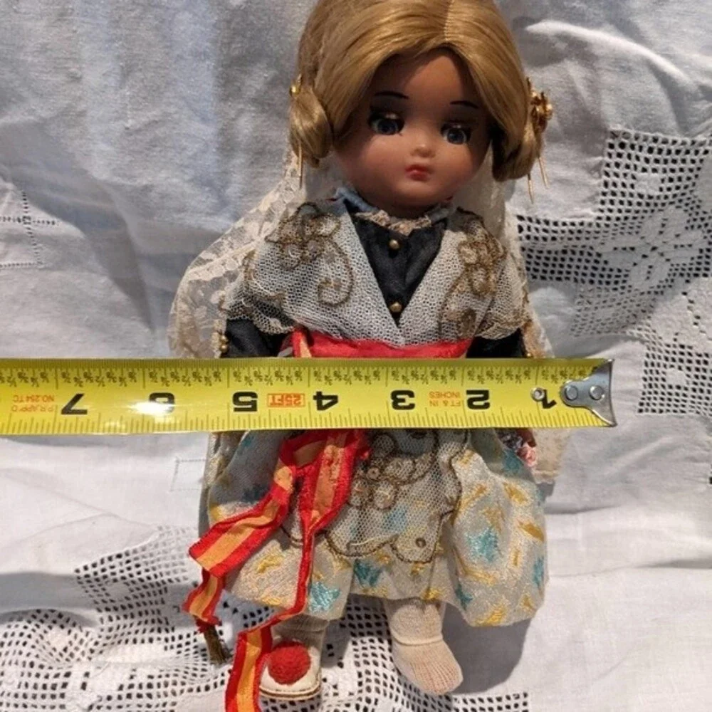 Vintage Linda Pirula with regional Valencian costume